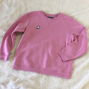 Karen Scott Sport crew neck with spoopy friend!